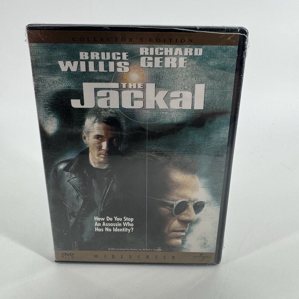 The Jackal DVD NEW SEALED Widescreen Bruce Willis